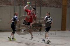 Handball MTV Ingolstadt-SSG Metten  Mesiarik Patar beim Wurf  Foto: Juergen Meyer