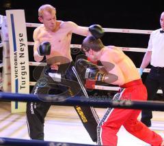 Kickboxen WM Saturna Arena 21.03.09 - WM Kampf - Viktor Hoffmann (IN) - Vladimir Tarasov (RUS)