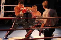 Weltmeisterschaft im Kickboxen Johannes Wolf gegen Roberto Pizzagalli