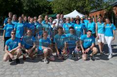 Unicef - Firmenlauf - Das Unicef Team vor dem Start - Sepp Mißlbeck -  Ingolstadt - Foto: Jürgen Meyer