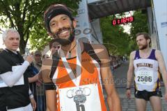 Halbmarathon Ingolstadt 2014 - Ziel Miguel Lenz
