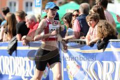 Halbmarathon Ingolstadt 2014 - (3347) Zweitplatzierte Damen Christine Fiedler
