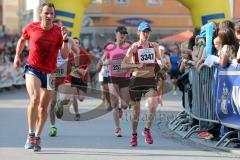 Halbmarathon Ingolstadt 2014 - (3347) Zweitplatzierte Damen Christine Fiedler