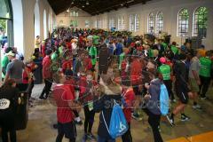 ODLO - Halbmarathon Ingolstadt 2019 - Verplegungsraum im Zielbereich - Foto: Jürgen Meyer