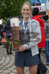 ODLO - Halbmarathon Ingolstadt 2019 - 1. Siegerin Frauen Kristin Liepold #11SC Delphin Ingolstadt Zeit: 1:20:11 - Foto: Jürgen Meyer