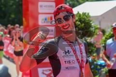 Triathlon Ingolstadt 2018 - 2. Sieger Patrick Reger von TV Mengen - Foto: Jürgen Meyer