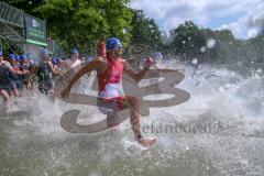 Triathlon Ingolstadt 2018 - Start der Olypischen Distanz - Foto: Jürgen Meyer