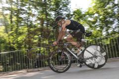 Triathlon Ingolstadt 2019 - Mitteldistanz  Radfahren Impressionen