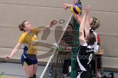 Volleyball Damen - ESV Ingolstadt - SV SW München - links Kerstin Tönnis