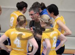 Volleyball Damen - ESV Ingolstadt - MTV Ingolstadt - ESV Trainer Rainer Faltermeier