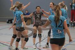 Volleyball Damen - MTV Ingolstadt - Schwabing - Jubel bei jedem Punkt
