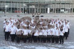 Deutsche Jugend-Mannschaften Olympia Jugend-Winterspiele 2012 in Innsbruck Fototermin bei Audi