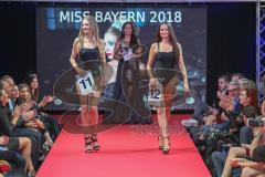 Miss Bayern Wahl 2018 - Siegerin der Miss Bayern Wahl 2018 Sarah Zahn rechts in Badekleidung - Foto: Jürgen Meyer