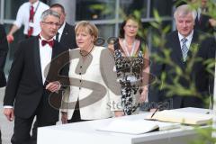Audi Gala - 100 Jahre Audi - Rupert Stadler mit Bundeskanzlerin Angela Merkel und Horst Seehofer