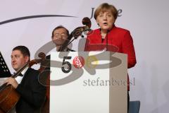 500 Jahre Bier Reinheitsgebot - Festakt in Ingolstadt Klenzepark - Festrede Bundeskanzlerin Angela Merkel