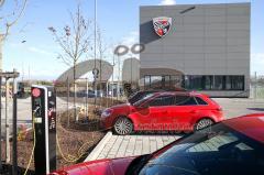 Ladestation - Parkplatz - Audi Sportpark - Audi e-tron