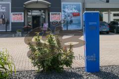 E-Tankstelle für Schuster Home Company - SWI / Stadtwerke Ingolstadt errichten neue Lademöglichkeit für Elektrofahrzeuge auf Kundenparkplatz von Schuster Home Company - Foto: Jürgen Meyer