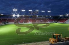 Audi Sportspark - 1.Flutlichttest im Stadion