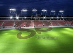 Audi Sportspark - 1.Flutlichttest im Stadion