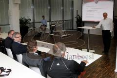 Infoabend über Nachwuchsleistungszentrum (NLZ) - Harald Gärtner Geschäftsführer FC Ingolstadt 04 - Foto: Jürgen Meyer