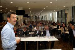 Infoabend über Nachwuchsleistungszentrum (NLZ) - Ronny Becht - Foto: Jürgen Meyer