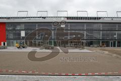 Audi Sportpark - Der Rollrasen wird gelegt