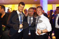 50jähriges Jubiläum des ERC Ingolstadt e.V. - Petr Taticek, Björn Barts und Christoph Gawlik gaben sich die Ehre. (v.l.n.r.) - Foto: Adalbert Michalik