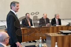 Vereidigung Neuer Oberbürgermeister Dr. Christian Lösel, Stadtrat, OB - Bürgermeister Albert Wittmann nimmt sein Amt an