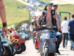 Scooterjam 2008 - Rollertreffen in Großmehring - Vespa Freaks unter sich