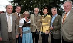 Festzelt Gerolfing - Edmund Stoiber - 21.07.2008 - Brigitte Fuchs, Edmund Stoiber - Christine Haderthauer