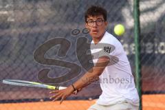 Tennis - Stadtmeisterschaft - Saison 2023/2024 - Malik, Elio Sayeed - DJK Ingolstadt - Viertelfinal - Foto: Meyer Jürgen