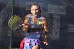 Tennis - Stadtmeisterschaft Ingolstadt -  Saison 2023/2024 - Finale Frauen - Raff Piroschka TSV Ober/Unterhaunstadt - Foto: Meyer Jürgen