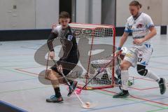 2. Floorball Bundesliga Süd/West - Schanzer Ducks ESV - FC Rennsteig Avalanche, 11:3; Rückpass Kraus David (28 Ducks) links