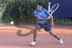 Tennis - Stadtmeisterschaft Ingolstadt -  Saison 2023/2024 - Finale Herren - Malik Elio Sayeed DJK Ingolstadt - Foto: Meyer Jürgen