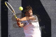 Tennis - Stadtmeisterschaft - Saison 2023/2024 - Malik, Elio Sayeed - DJK Ingolstadt - Viertelfinal - Foto: Meyer Jürgen