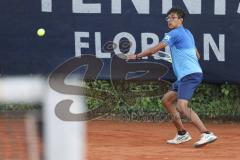 Tennis - Stadtmeisterschaft Ingolstadt -  Saison 2023/2024 - Finale Herren - Malik Elio Sayeed DJK Ingolstadt - Foto: Meyer Jürgen