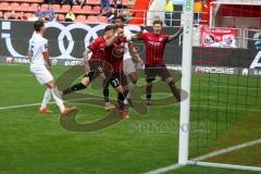 3.Liga - Saison 2022/2023 - FC Ingolstadt 04 -  SV Meppen - Der 1:0 Führungstreffer durch Patrick Schmidt (Nr.9 - FCI) - jubel - Foto: Meyer Jürgen