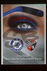 Kooperationsvertrag ERC Ingolstadt e.V - FC Ingolstadt 04 e.V - Banner des ERC Ingolstadt e.V und FC Ingolstadt 04 e.V - Foto: Jürgen Meyer