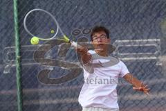 Tennis - Stadtmeisterschaft - Saison 2023/2024 - Malik, Elio Sayeed - DJK Ingolstadt - Viertelfinal - Foto: Meyer Jürgen