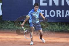 Tennis - Stadtmeisterschaft Ingolstadt -  Saison 2023/2024 - Finale Herren - Malik Elio Sayeed DJK Ingolstadt - Foto: Meyer Jürgen