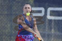 Tennis - Stadtmeisterschaft Ingolstadt -  Saison 2023/2024 - Finale Frauen - Raff Piroschka TSV Ober/Unterhaunstadt - Foto: Meyer Jürgen