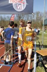 Julian Sterner, MTV Ingolstadt beim Zieleinlauf