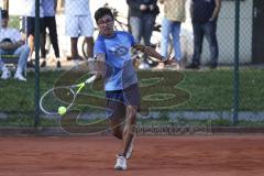 Tennis - Stadtmeisterschaft Ingolstadt -  Saison 2023/2024 - Finale Herren - Malik Elio Sayeed DJK Ingolstadt - Foto: Meyer Jürgen