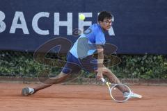 Tennis - Stadtmeisterschaft Ingolstadt -  Saison 2023/2024 - Finale Herren - Malik Elio Sayeed DJK Ingolstadt - Foto: Meyer Jürgen