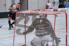 2. Floorball Bundesliga Süd/West - Schanzer Ducks ESV - FC Rennsteig Avalanche, 11:3; Tor Jubel Treffer Oliver Beer (12 Ducks) links