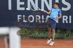 Tennis - Stadtmeisterschaft Ingolstadt -  Saison 2023/2024 - Finale Herren - Malik Elio Sayeed DJK Ingolstadt - Foto: Meyer Jürgen