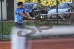 Tennis - Stadtmeisterschaft Ingolstadt -  Saison 2023/2024 - Finale Herren - Malik Elio Sayeed DJK Ingolstadt - Foto: Meyer Jürgen