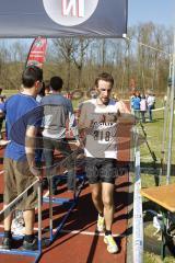 Stefan Weiss, TSV Unsernherrn beim Zieleinlauf