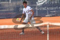 Tennis - Stadtmeisterschaft - Saison 2023/2024 - Malik, Elio Sayeed - DJK Ingolstadt - Viertelfinal - Foto: Meyer Jürgen