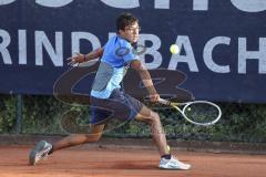 Tennis - Stadtmeisterschaft Ingolstadt -  Saison 2023/2024 - Finale Herren - Malik Elio Sayeed DJK Ingolstadt - Foto: Meyer Jürgen